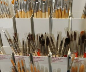 Malerbedarf: Pinsel von Da Vinci